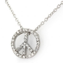 Peace Sign Pendant