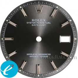 Men's Rolex Datejust Non-quick Slate Stick Dial SS