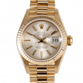 Rolex Datejust Lady - 18k Yellow Gold President Watch