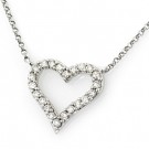 Diamond Heart Pendant