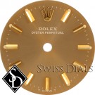 Ladies Rolex Oyster Perpetual Champagne Stick Marker T Swiss T Dial Two-Tone