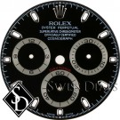 Men's Rolex Daytona Black Index Hour Marker Dial SS