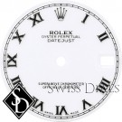 Midsize Rolex Roman Numeral Swiss Made Dial SS