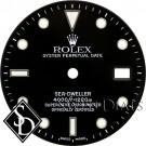 Men's Rolex Sea-Dweller Black Index Marker Swiss Made Dial SS