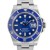 Men's Rolex Submariner White Gold Blue Dial Ceramic Blue 60min Bezel Oyster Band 116619