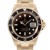 Men's Rolex Submariner Yellow Gold Black Dial Black 60min Bezel Oyster Band 